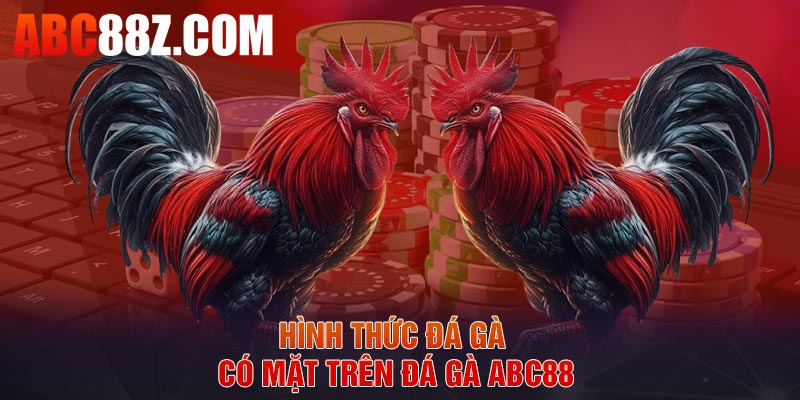 Hình thức đá gà có mặt trên đá gà ABC88