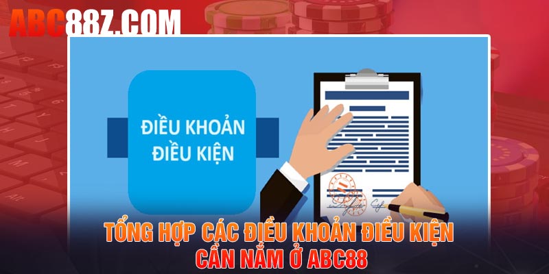 Tổng hợp các điều khoản điều kiện cần nắm ở ABC88